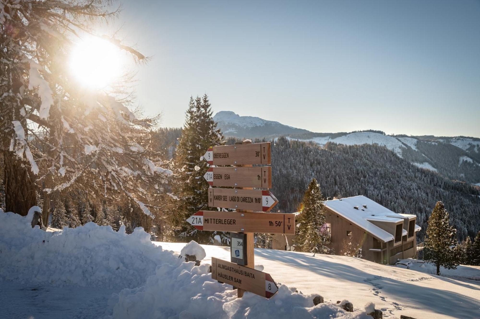 Hotel Bewaller Obereggen Zewnętrze zdjęcie